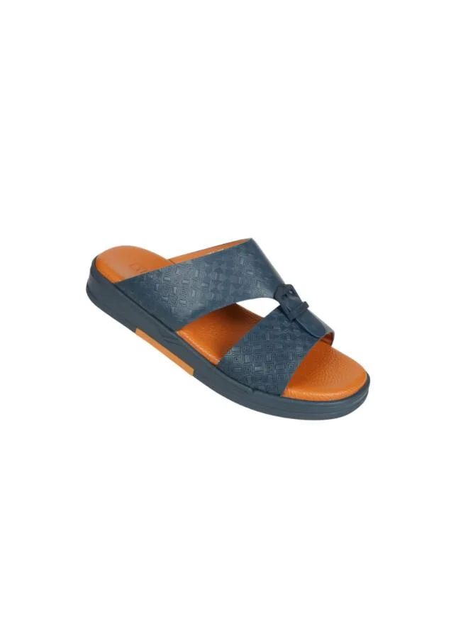 barjeel uno 008-3837 Barjeel Uno Mens Arabic Sandals MSA 152 Navy